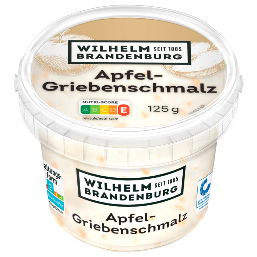 Wilhelm Brandenburg Apfel-Griebenschmalz 125g
